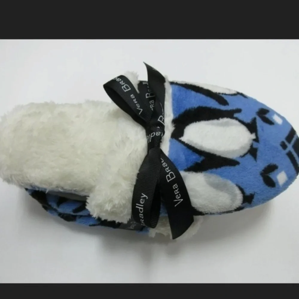 NWT Vera bradley fleece slippers - Picture 1 of 2